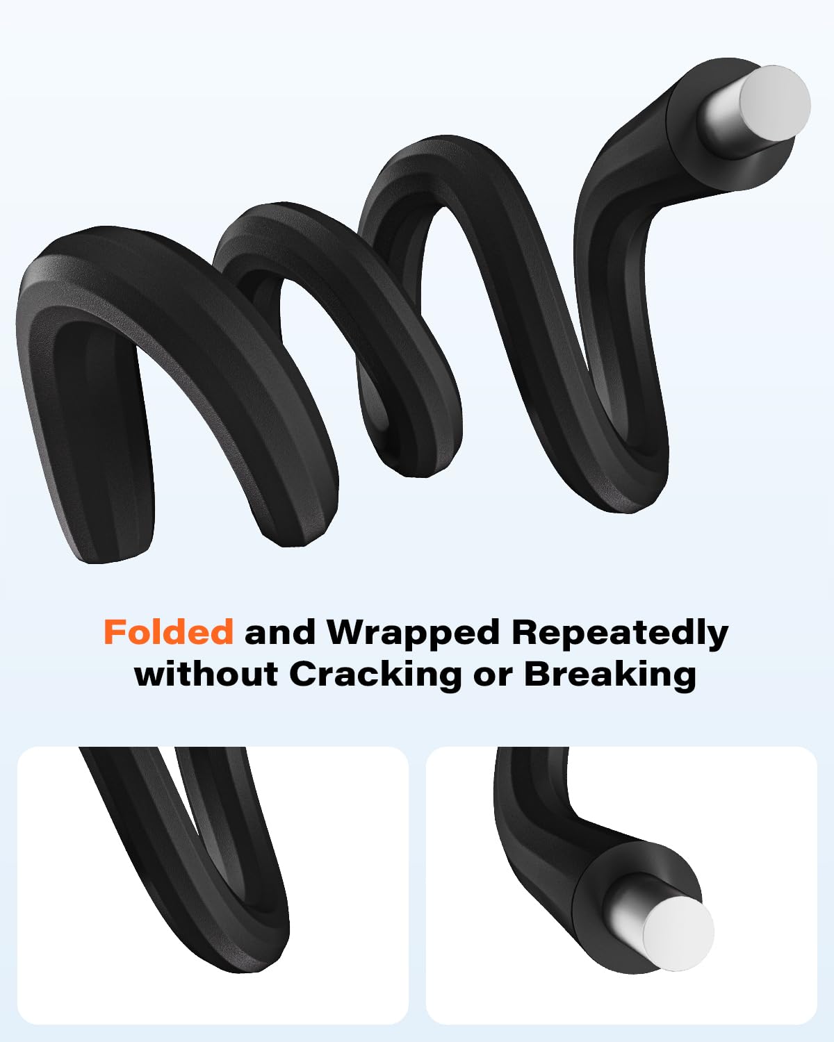 A2C Flexible Phone Holder for Treadmill, Peloton, Stroller, Shopping Cart, Desk, Gooseneck Long Arm Phone Mount for 4.7”-6.9" Smartphones, Portable Gym Accessories Phone Holder, Gift for Men Women