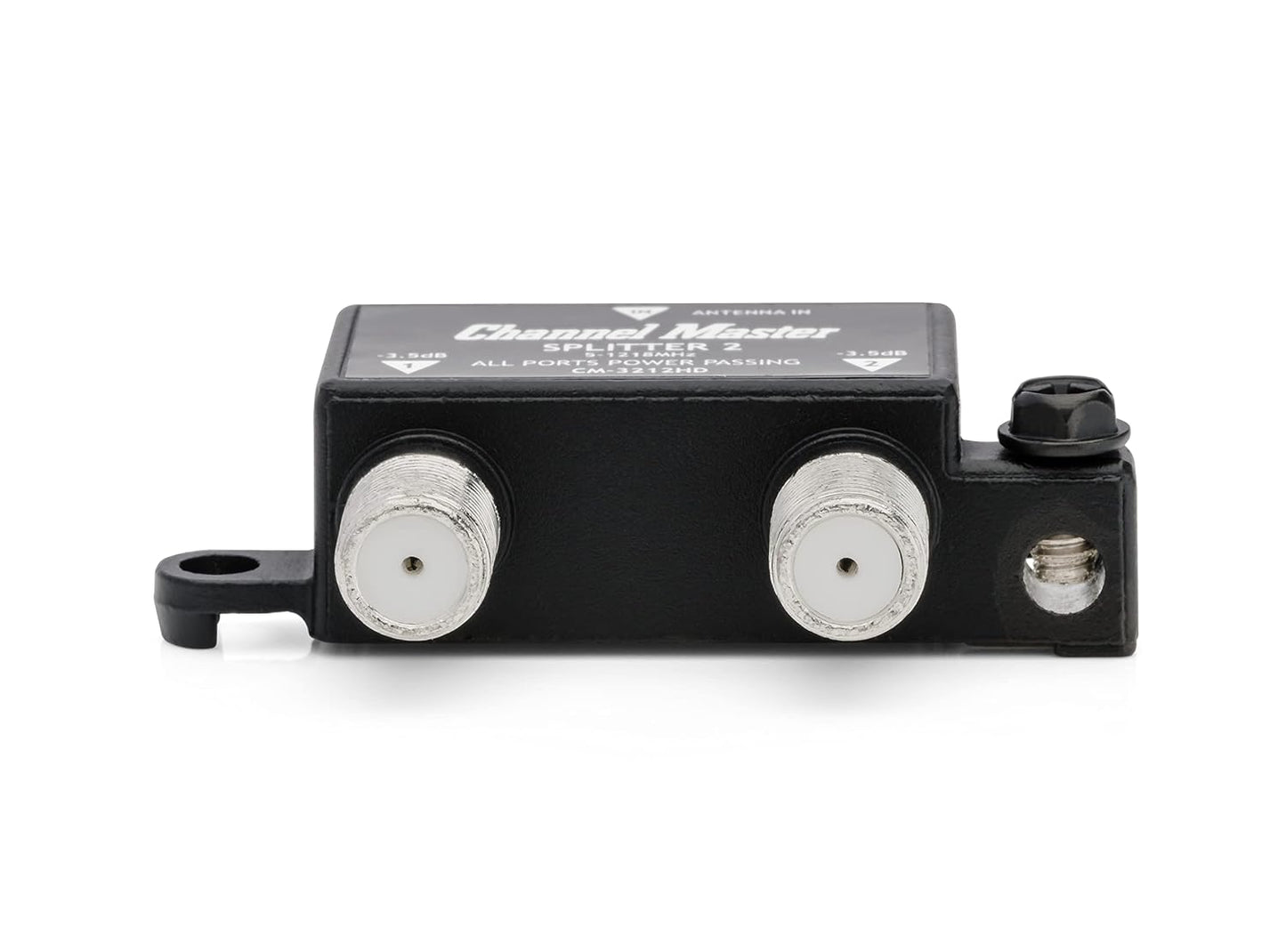 Channel Master 2 2-Way 2 Splitter | Splitter Distributes Digital HDTV Antenna Signal to TVs, One Input and Two Outputs