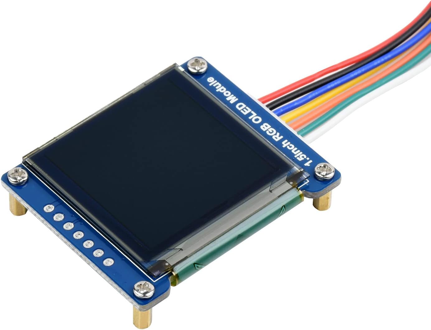 waveshare 1.5inch 128x128 16-bit (65K Communicating RGB OLED Display Module Pixels High Color Colors) with Embedded