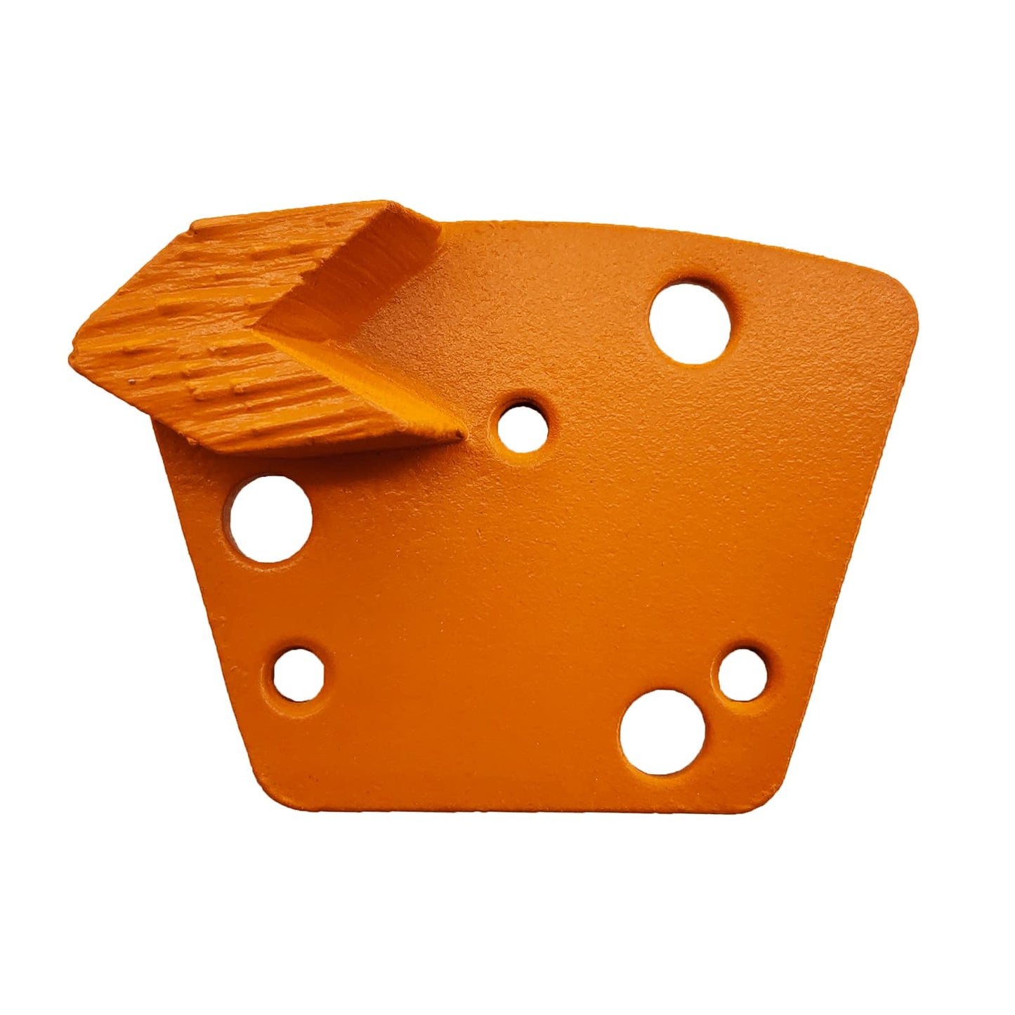 9 Pcs Pro Trapezoid Diamond Grinding Shoes Soft Bond for Hard Floor (Grit Optional), for Blastrac Or Other Common Floor Grinding Machine (16 Grit - 1 Arrow Segment S Bond for Hard Floor)
