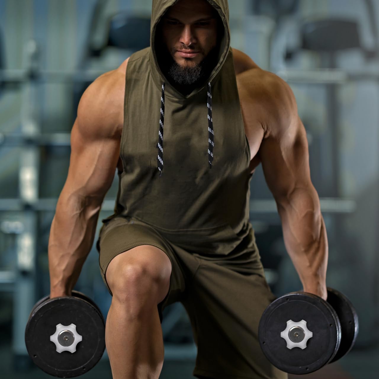 VICASKY 2pcs Barbell Collars Barbell Collar Screw Barbell Clamps Weight Bar Clamps Bar Dumbbell Nuts 1 For Barbell Nut Metal Screws Screw Household Iron Nut Fitness