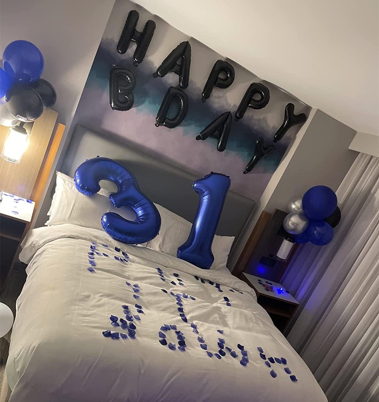 Number 0 Balloons - 40 Inch Navy Blue Birthday Decorations for Milestone Events | Perfect for Ages 10-60