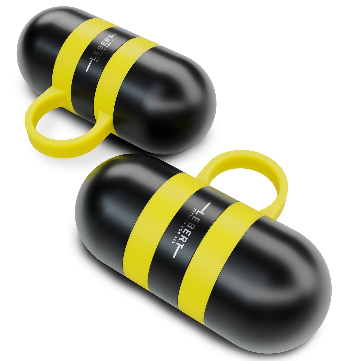 Lebert Fitness 3lb Set Cardio Hand Weights. Stainless Steel Hand Weights. Dumbbell Set.