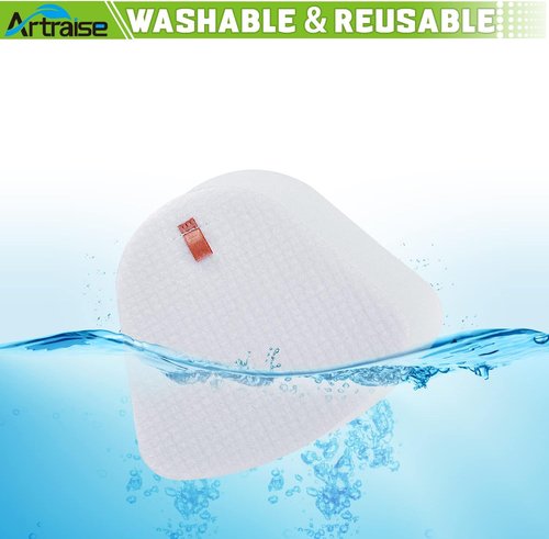 Artraise Vacuum Filter Replacement - 1+3 Pack for Shark Navigator Lift-Away NV350 Series | Compatible with XFF350 & XHF350