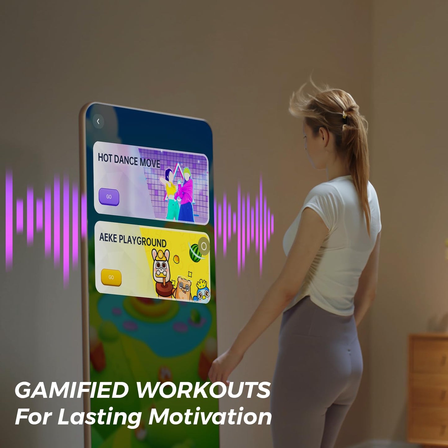 AEKE K1 Smart Home Gym System+Yoga Mat