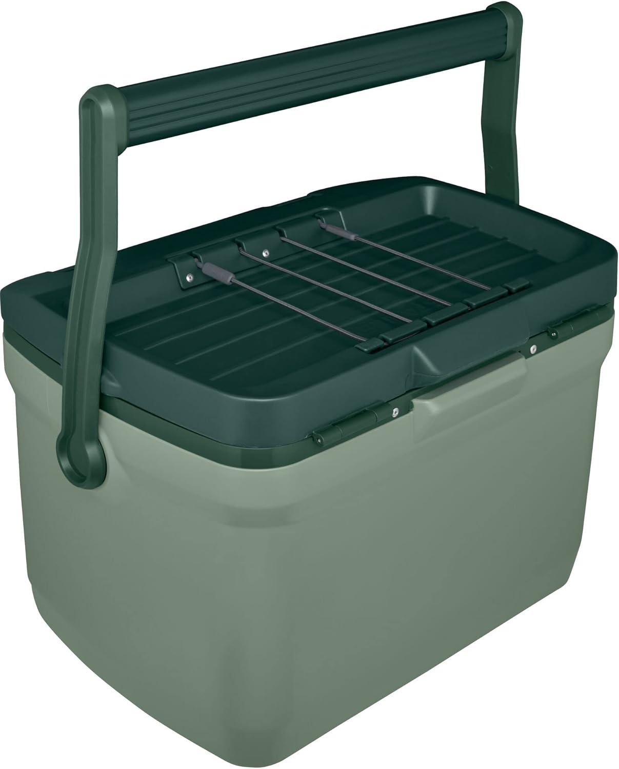 Stanley Adventure Outdoor Cooler 16 Qt - Heavy-Duty Camping Cooler with Easy Carry Handle | 36-Hour Ice Retention | BPA-Free | Stanley Green