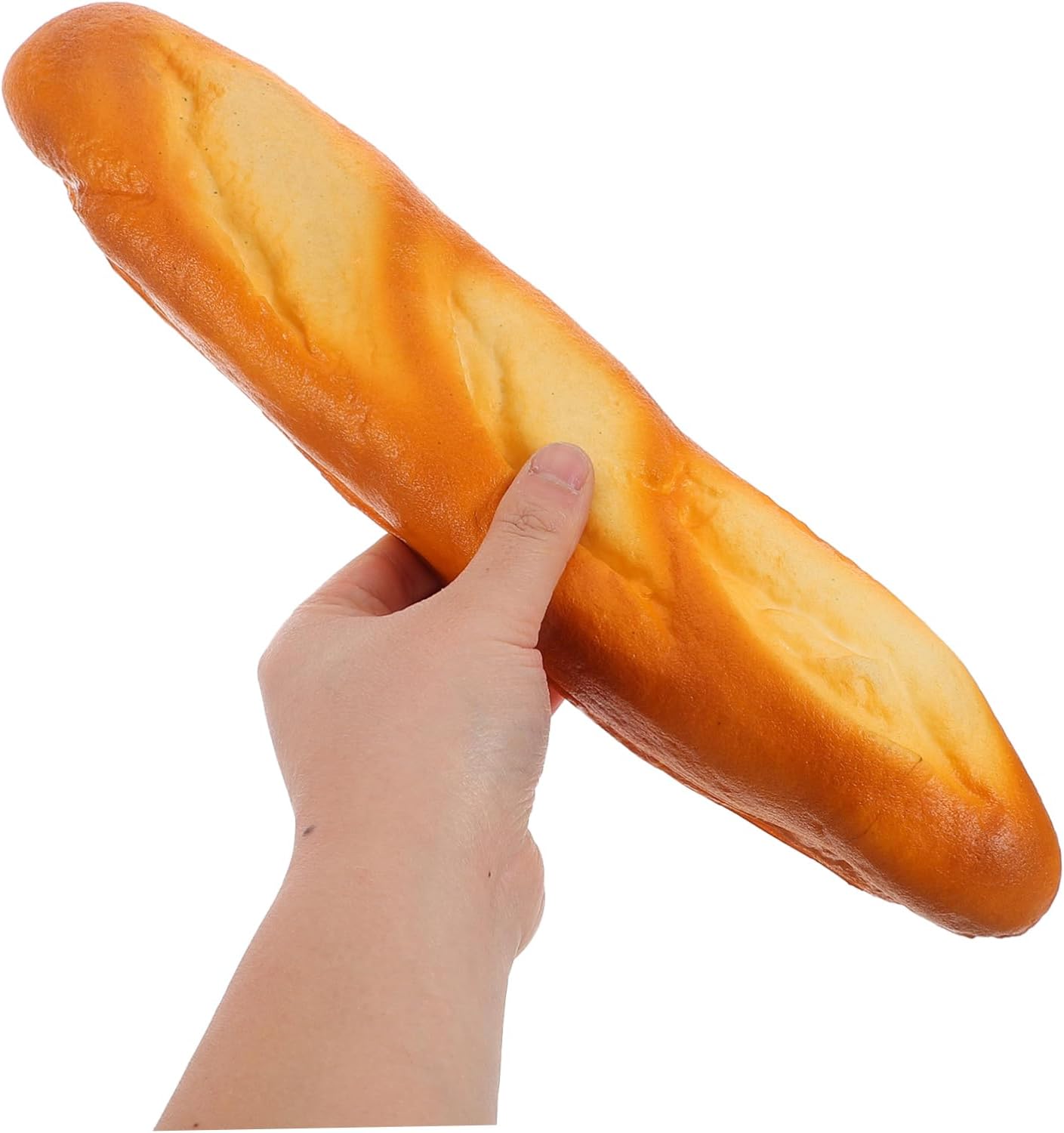 Cabilock Realistic Baguette Bread Model for Bakery Decoration Photography Props and Teaching Tools Faux Food Display