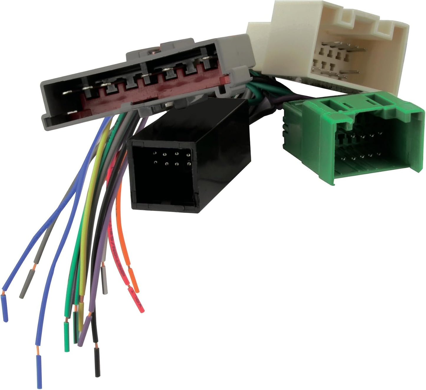 FDK106 1988-2011 Scosche Standard & Premium Sound Wire Harness Connector Compatible with Select Ford, Lincoln, Mercury