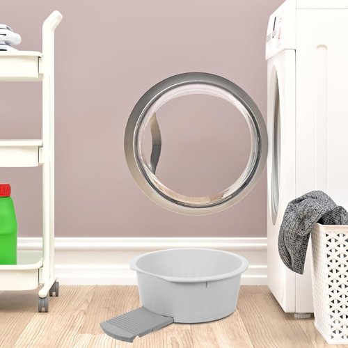 1 Set Washtub for Laundry Newborn Clothes Basin Washboard Laundry Basin Washboard Wash Board and Basin Kit Washboard for Hand Washing Baby Clothes Plastic Washtub Washboard