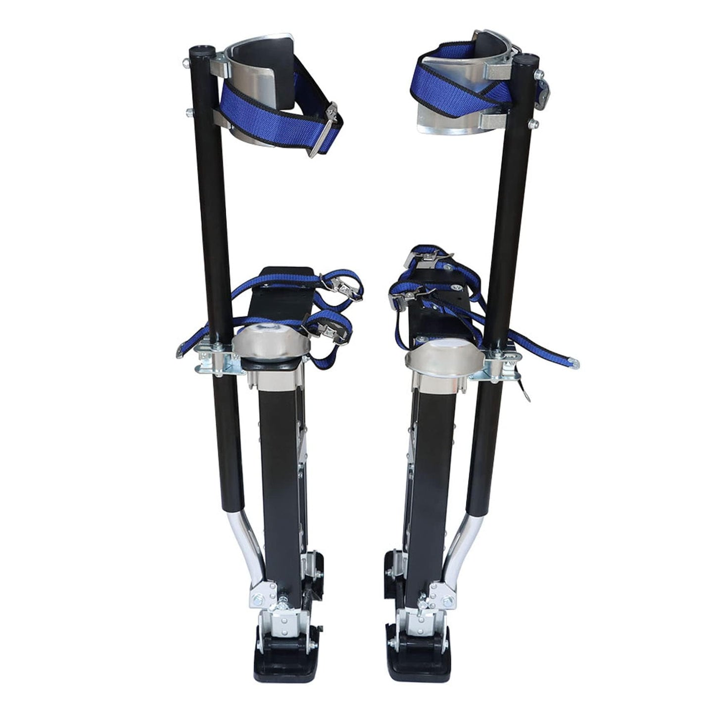 waltyotur 24-40 inch Drywall Stilts Grade Adjustable Auminum Tool Stilt for Painting or Cleaning - Black