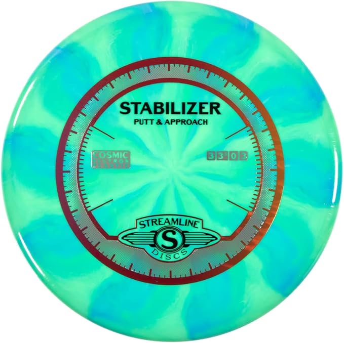 Streamline Discs Cosmic Neutron Stabilizer Disc Golf Putter (170-175g / Colors May Vary)
