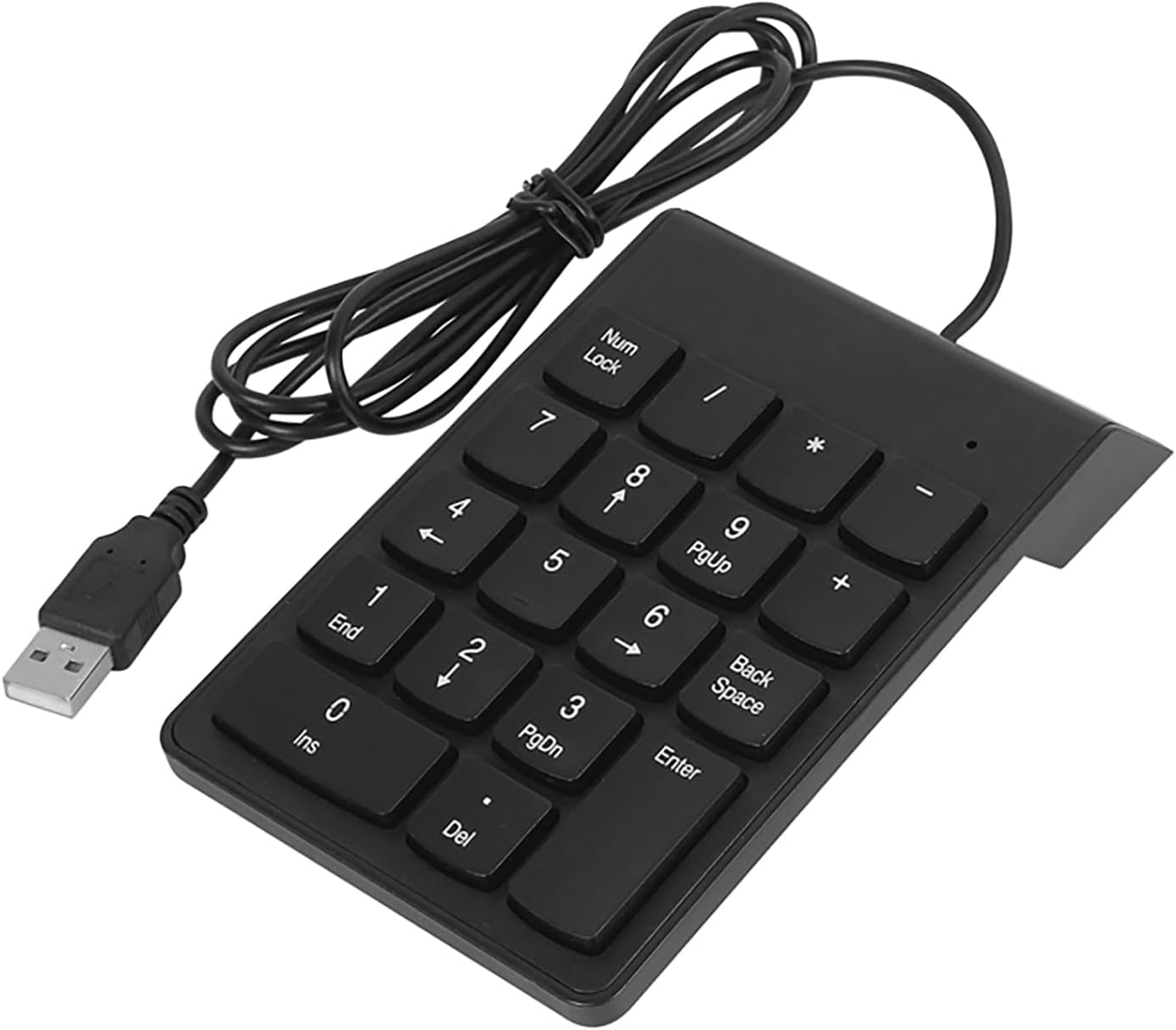 cimetech 18 Wired Number Keypad, Key USB Numeric Pad Keyboard for Laptop PC Computer Desktop Surface Pro Notebook