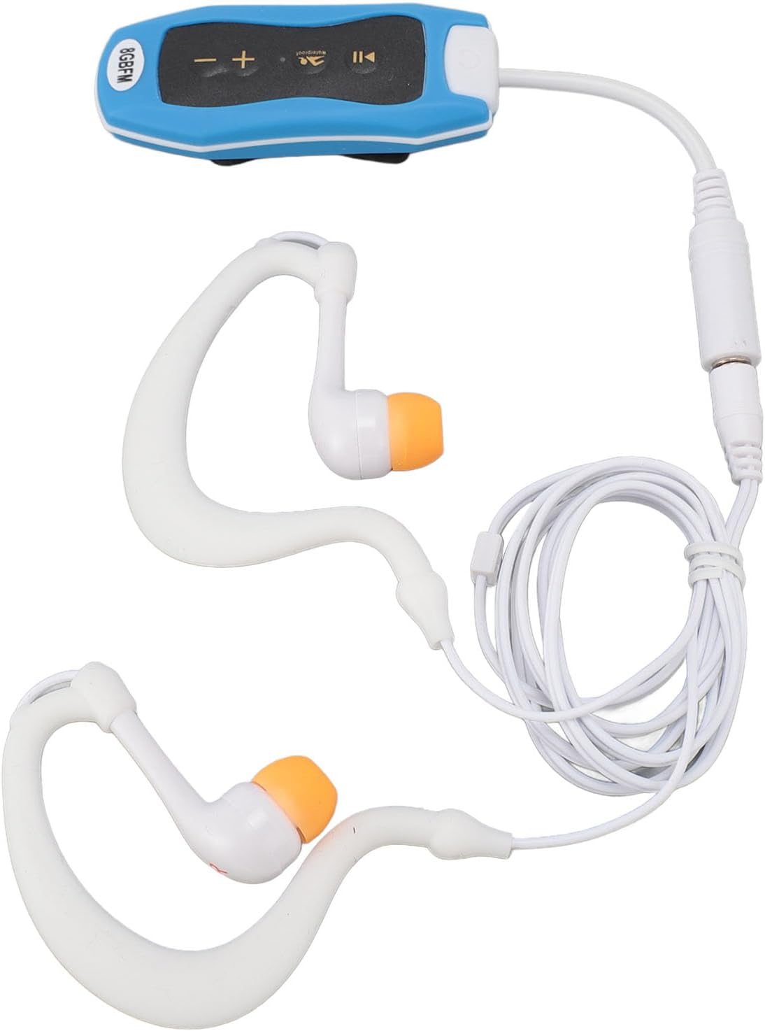 LAISANIM IPX8 MP3 Swimming, 8GB (8GB) Player for Diving, Running - Portable Music Player with Earphone, Hydrodynamic