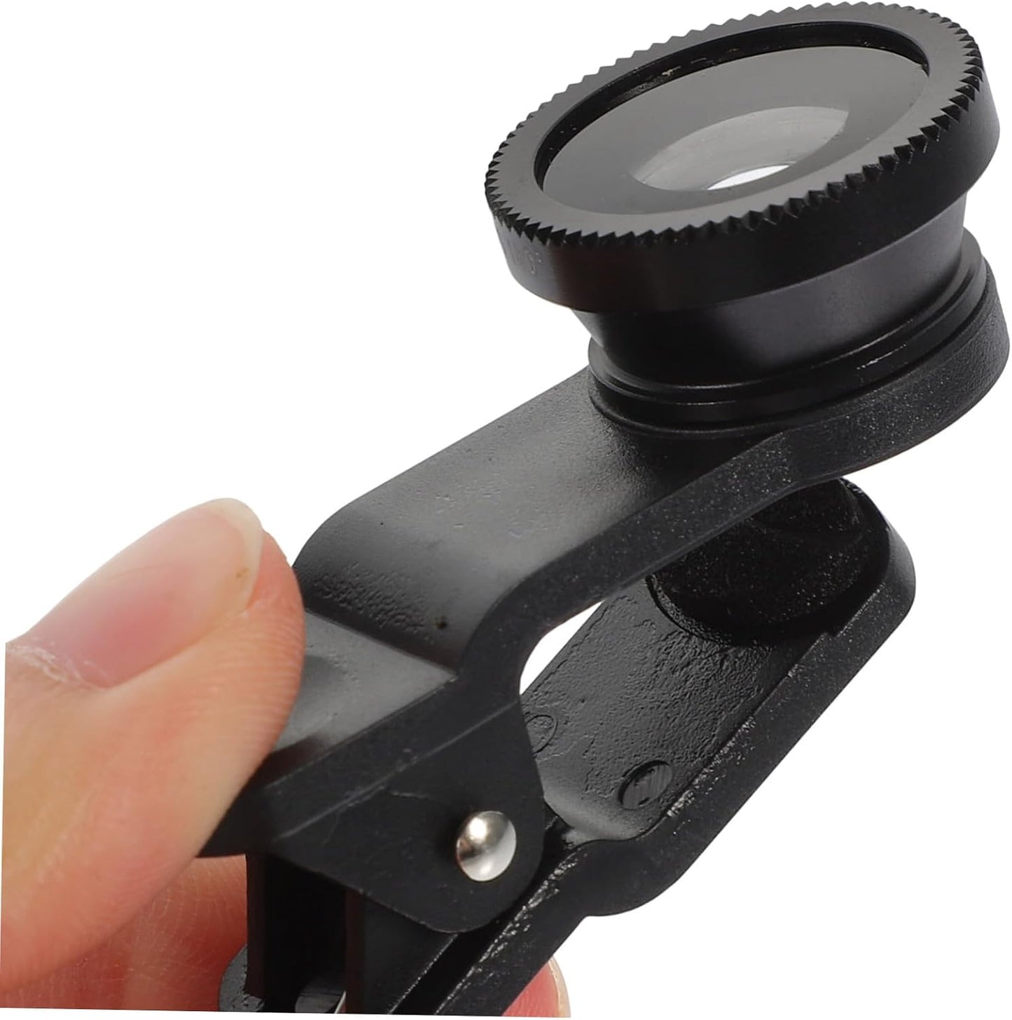 Angoily 1set Phone Camera Lens Kit Macro Wide Angle Fisheye Lenses and Attachments for Smartphones Lightweight Portable