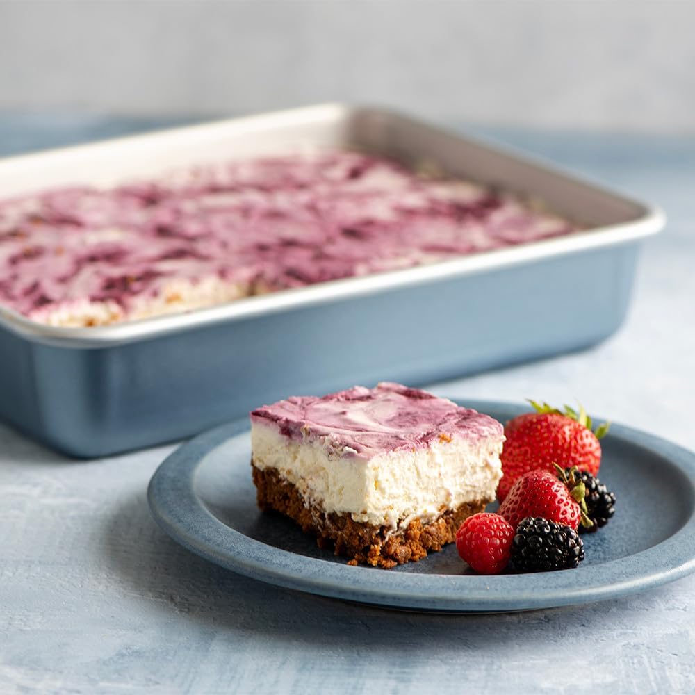Nordic Ware Brilliant™ Nonstick 9 x 13 Bakeware Pan - Safe Cooking Without PFAS or PTFE