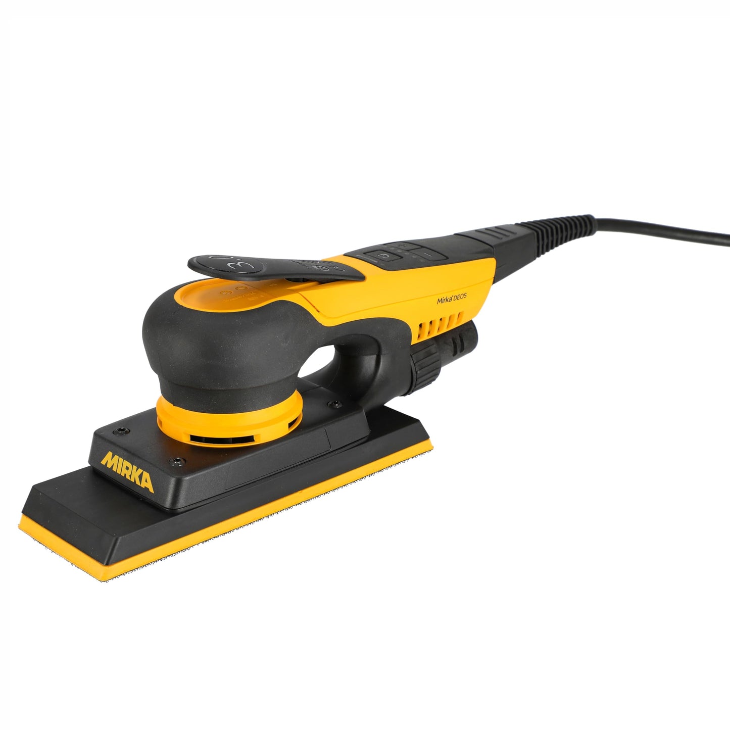 Mirka DEOS II 383X 2.75"x8" Orbital Sheet Sander for Auto Body Repair, Body Filler & Primer, 3.0mm Orbit, Brushless Motor, Low Profile, Variable Speed, Dust-Free Ready, Bluetooth