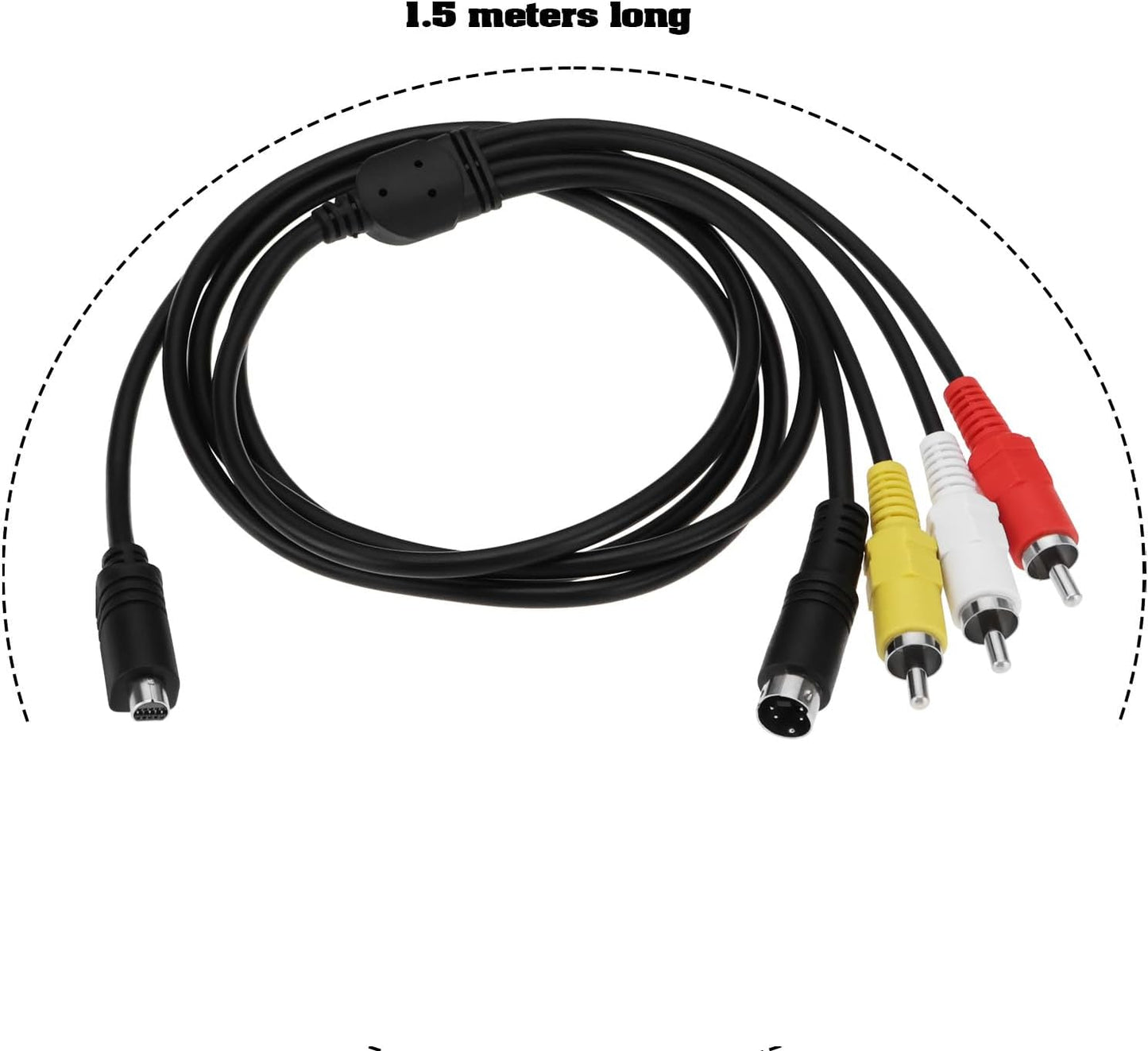 ECSiNG 10 VMC-15FS VMC-30FS DCR-SR90/ DPP-EX50/ HDR-CX7/ HDR-FX7 Camera(1.5m) Digital Camera Pin VMC Audio Video Cable