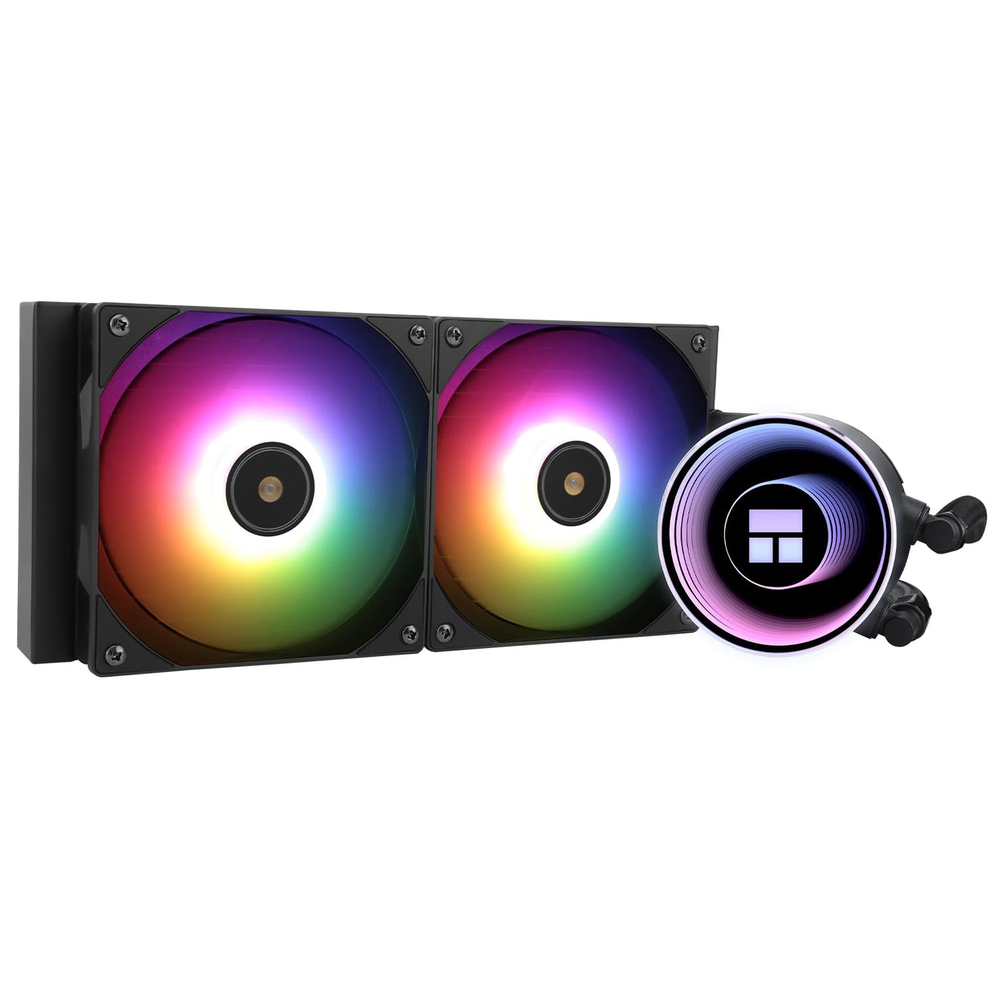 Frozen 240 V2 Cooler,240Black AMD/AM4 AM5,Intel 1700/1150/1151/1200/2011 Thermalright Notte Black ARGB Water Cooling