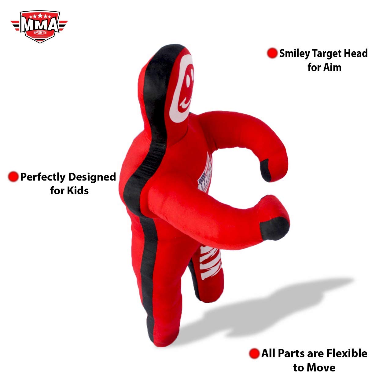 MMA Children Mixed Martial Arts Judo Training Kick Boxing Dummies Youth Exercise Throwing Buddy Ground Pound Dummy Fitness - 40 INCHES-UNFILLED