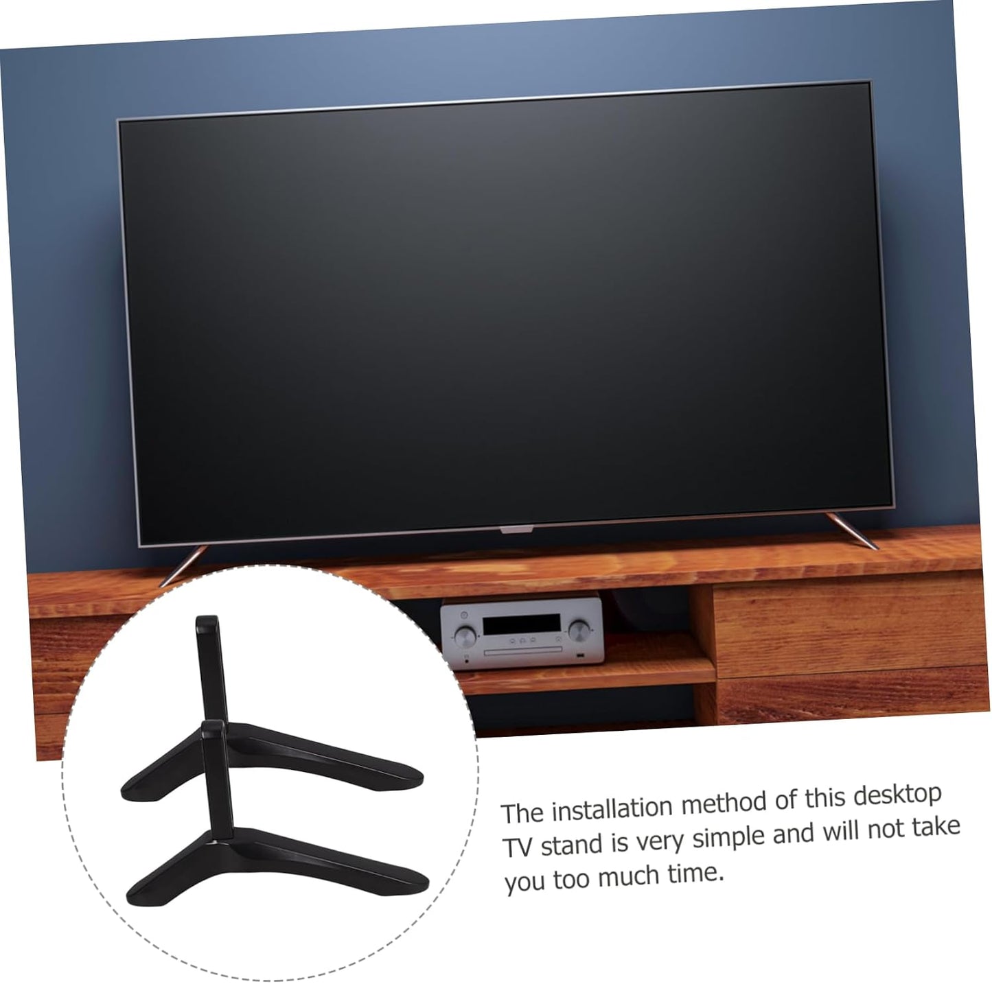 SEWOART Tv Stand Tv Mounts Bracket Strong Load-Bearing Capacity Triangle Base Stand Fits Bedroom Living Room