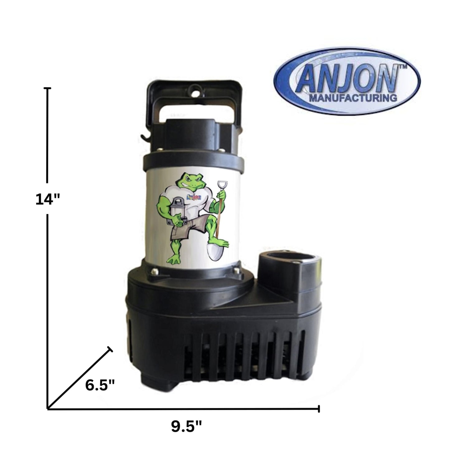 Savio Anjon Big Frog Eco-Drive 3000 GPH Submersible Pond Pump BFED3000