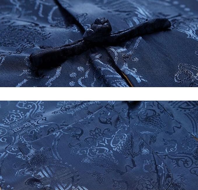 Kung Fu Tops Uniform Tang Men Chinese Traditional Clothing Hanfu Martial Arts