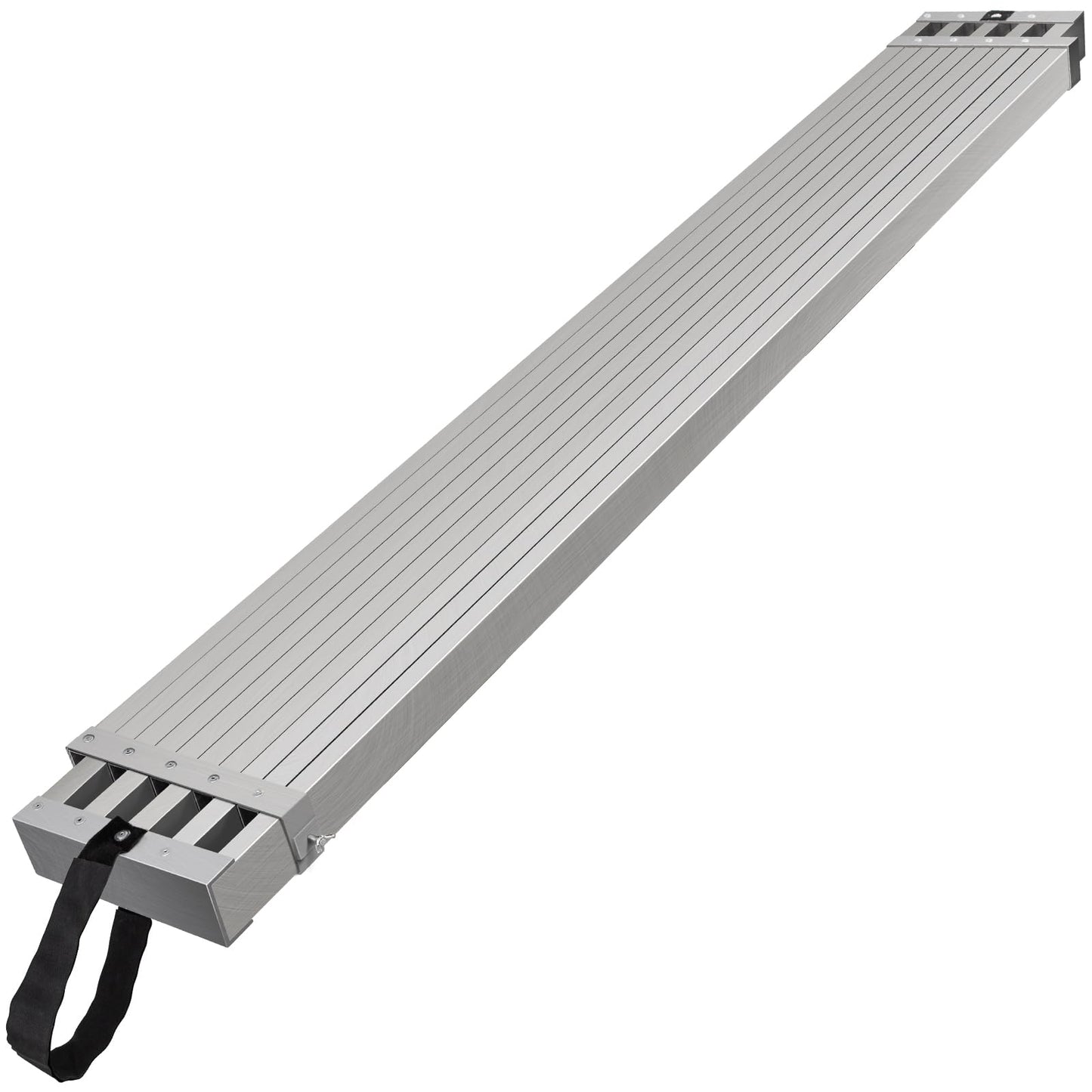 VEVOR Aluminum Telescoping Work Plank, 8-13FT, 500lbs Capacity, 12.5 inch Width, Scaffold Ladder Accessory
