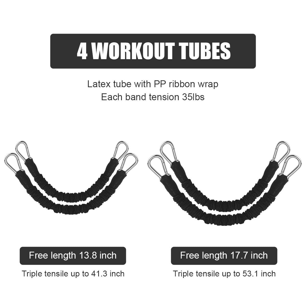Vishusju Bounce Trainer Vertical Jump Legs Resistance Bands Glutes Muscles Workout Strength Speed Agility Training for Basketball Football