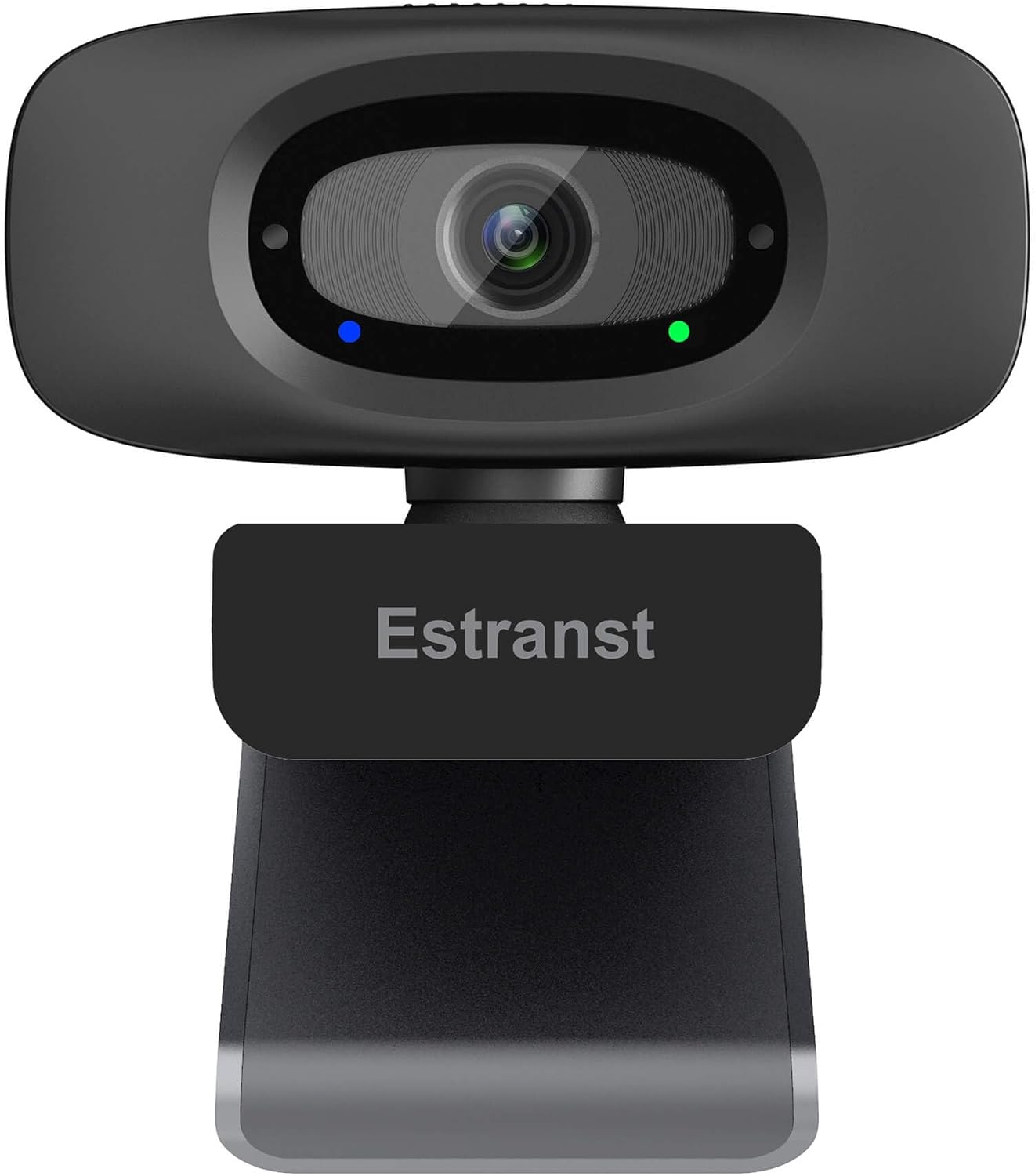 Estranst 2K Autofocus Webcam with Privacy Cover & Noise Canceling Microphone, Works with Zoom Teams YouTube Xbox