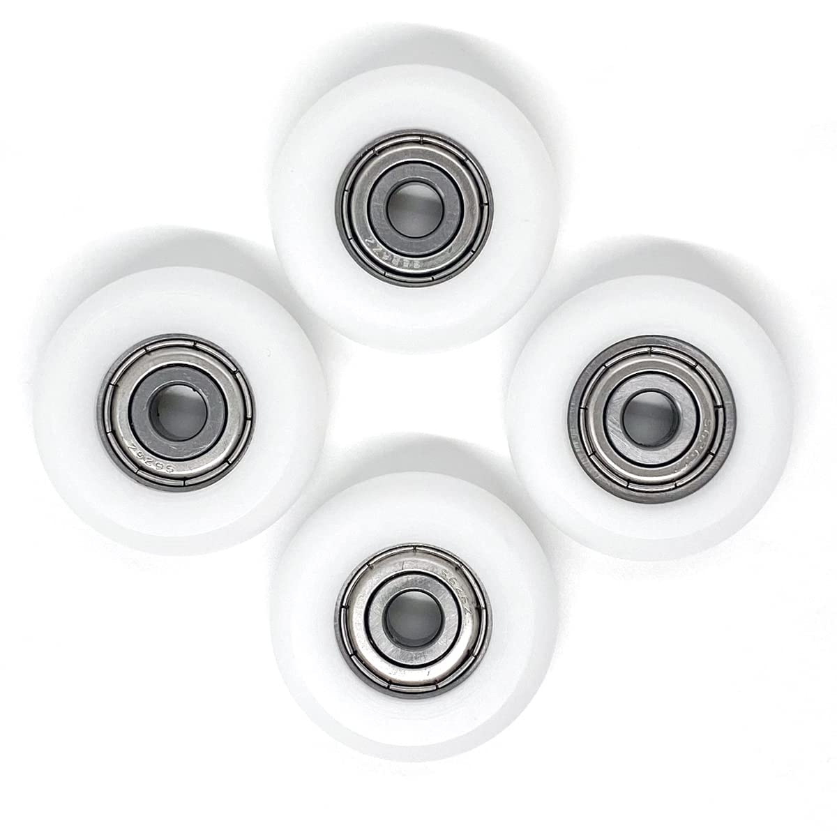 4pcs Roller Wheel Parts Replacement for Total Gym Wheels/Rollers, Fit for Gym Models 2000, 3000, Some 3000 XL and a Few Very Early XL, Upgraded Rollers Kit Set