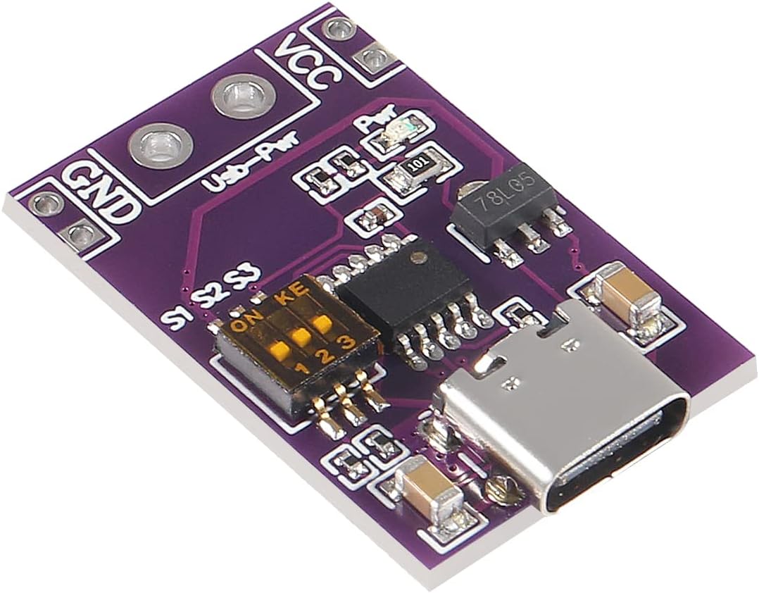 DWEII 10-Pack PD2.0 PD3.0 Type-C QC AFC to DC Spoof Scam Fast Charge Trigger Polling Detector USB-PD Notebook Power