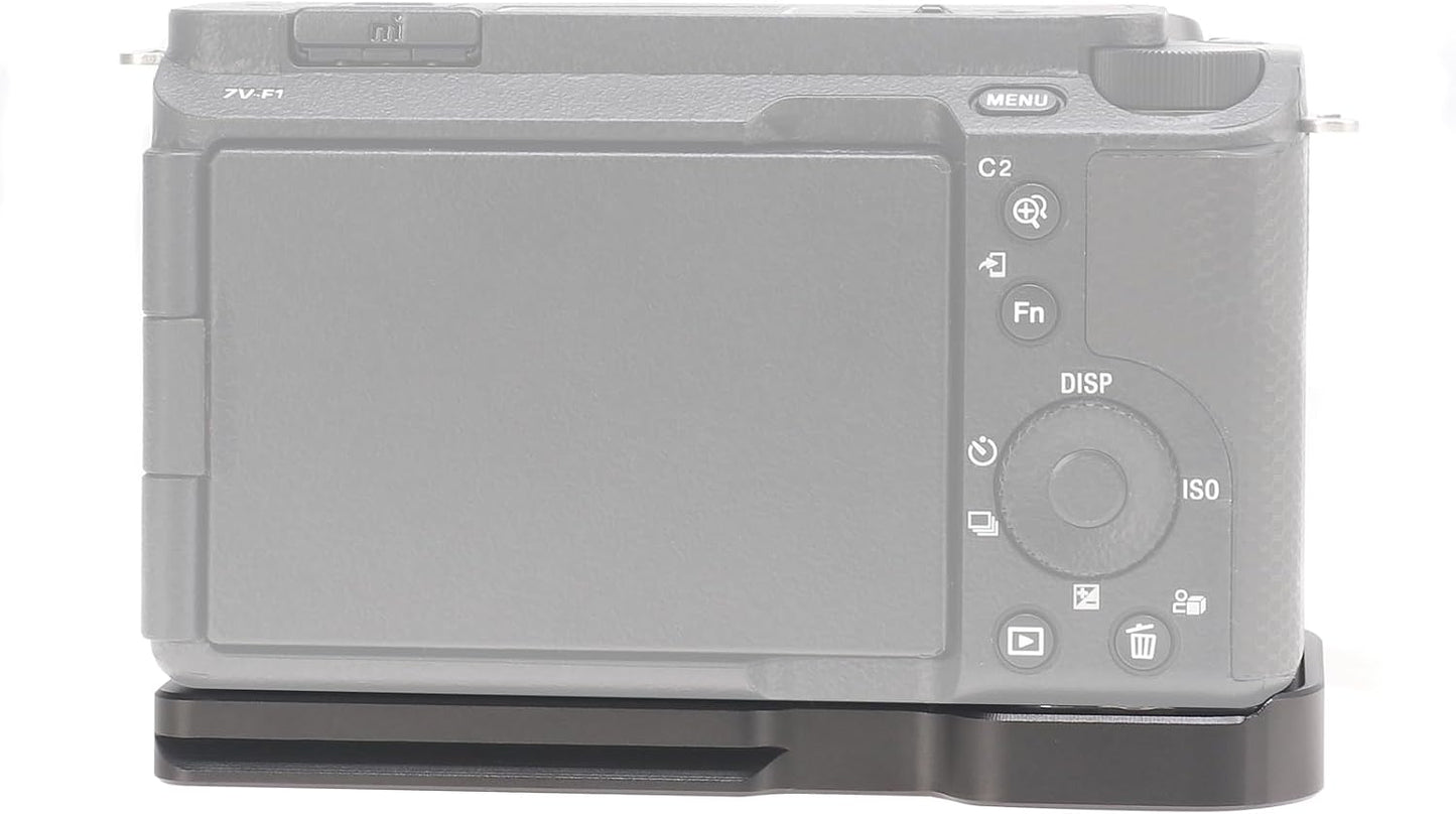 FocusFoto ZV-E1 Quick Release Baseplate QR Plate Mount for Sony Mirrorless Camera, Compatible with Arca-Swiss Standard