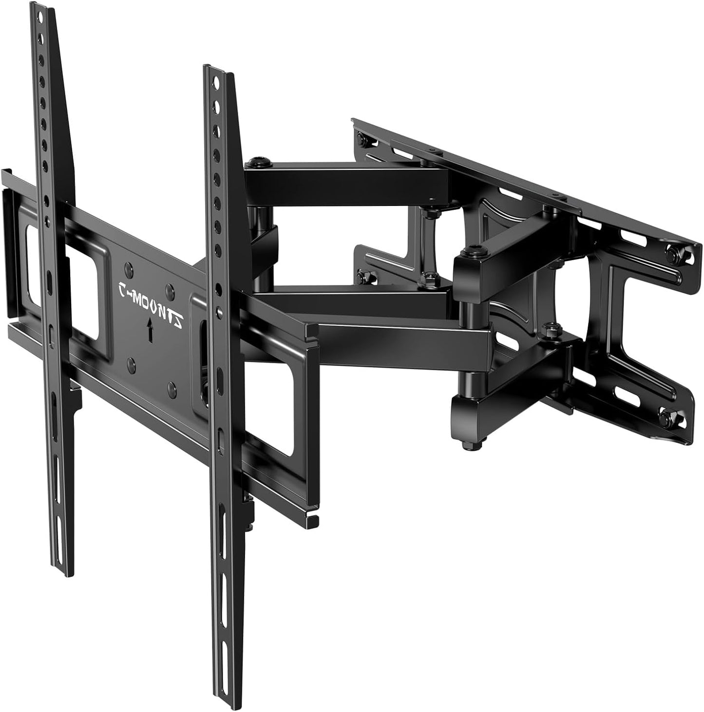 C-MOUNTS 26 65 Inch 400X400 110lbs,Fits 16" Full Motion TV Wall Mount Bracket with Articulating Dual Arm Swivel