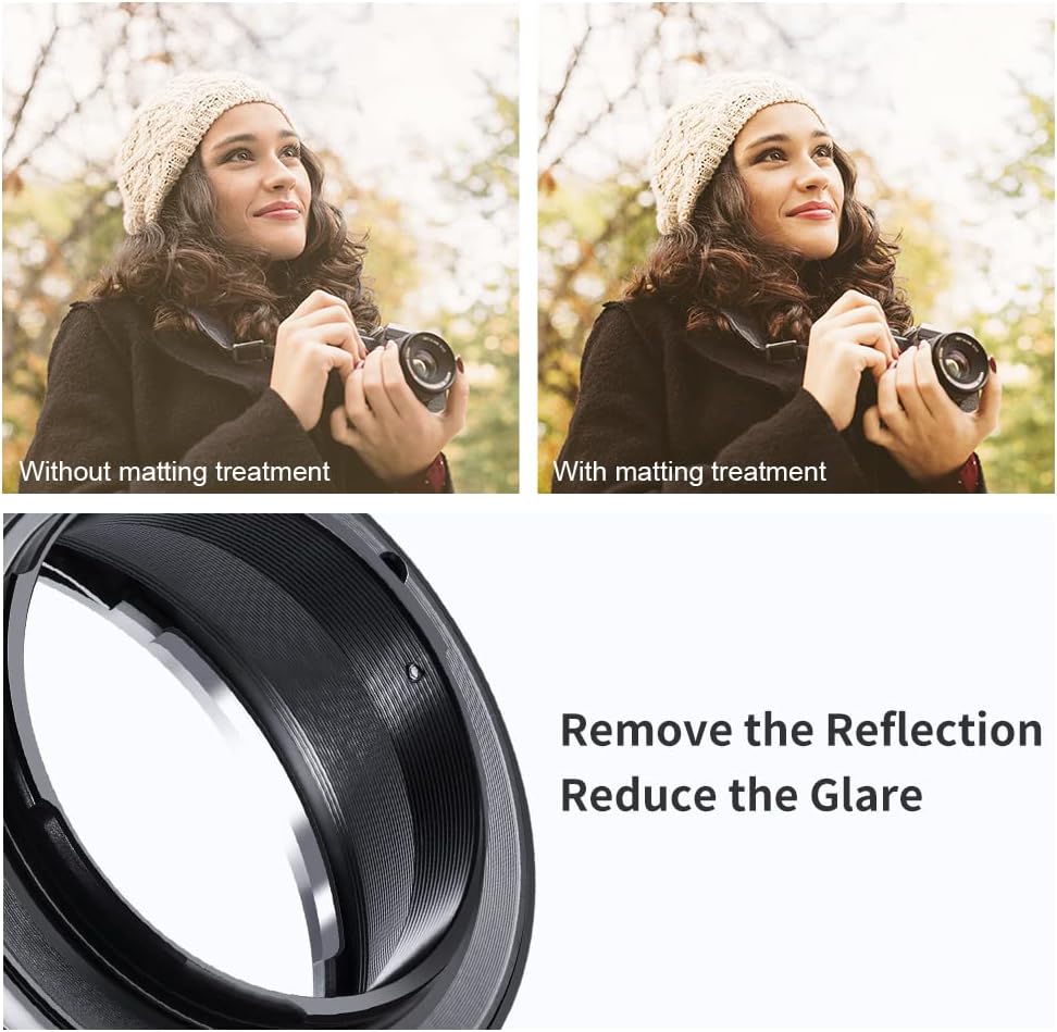 K&F CONCEPT X-Pro1 Lens Mount Adapter EOS EF/EFS Lens to Fuji FX Mount X Camera X-Series Mirrorless Cameras