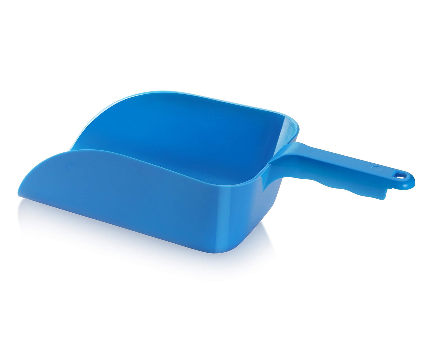 New Star Foodservice Commercial Grade Polycarbonate Plastic Utility Ice Scoop, Blue, 64 oz