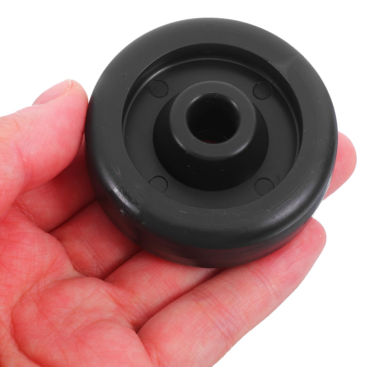 BCOATH Replacement Roller Wheels for Fitness Equipment 4-Pack Wear-Resistant Exercise Roller Wheels Compatible with Treadmills and Stationary Bikes Easy Mobility Fitness Spare Parts 2.08In