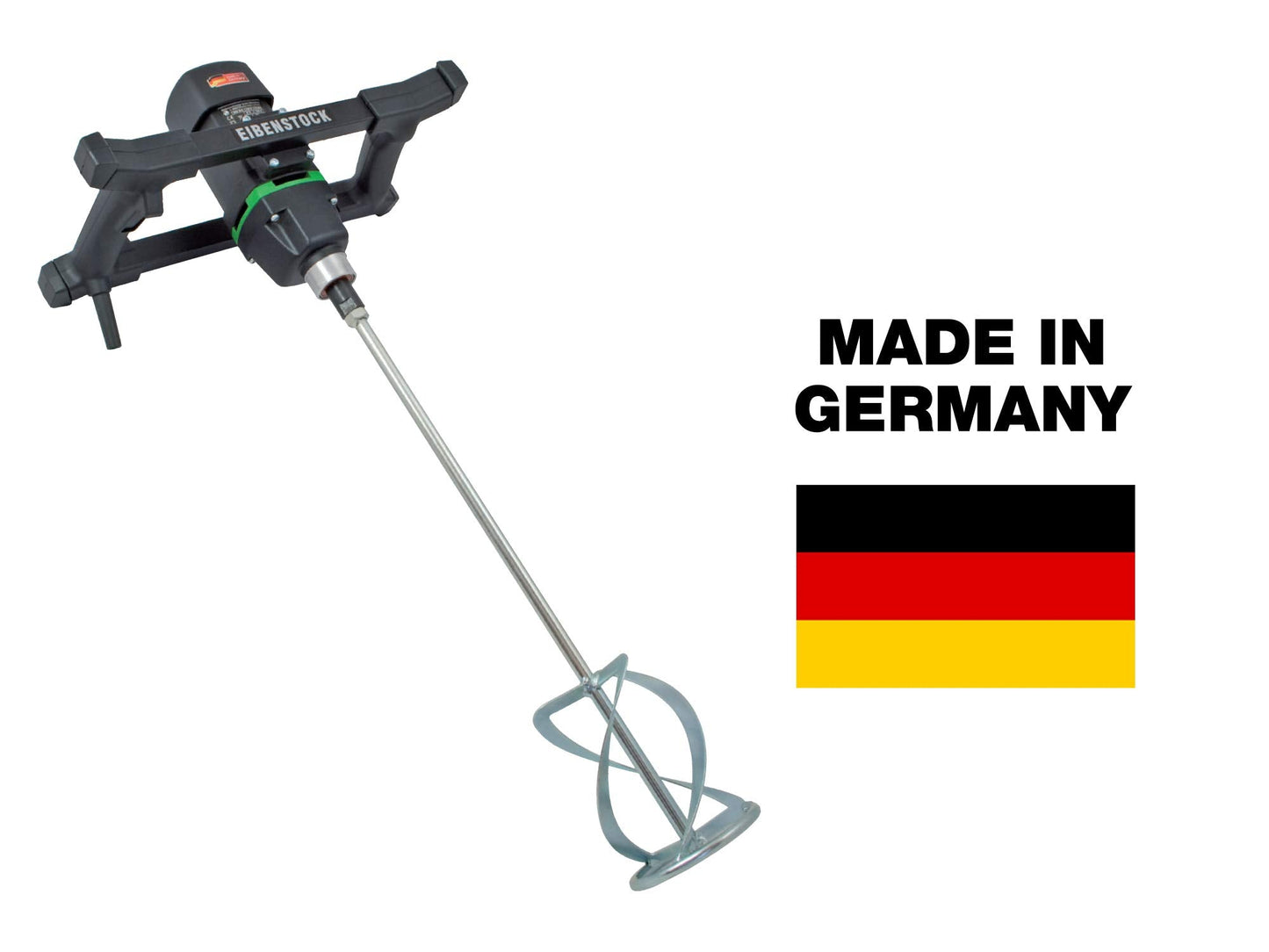 CS Unitec EHR 20.1 R Set Portable Hand-Held Electric Concrete Mixer Including MG 140 Paddle, 10.5 Amp, 110 VAC, 900 lb. per Hour