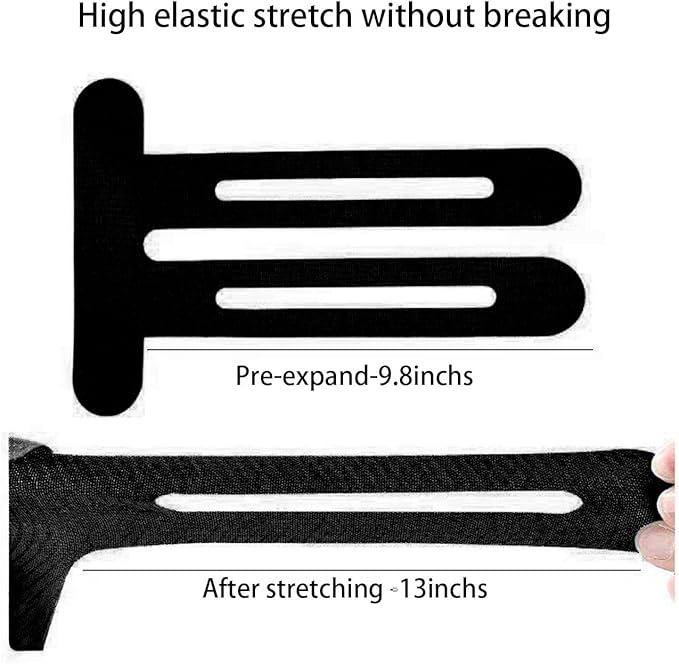 Precut Kinesiology Knee Tape Hypoallergenic Athletic for Knee Pain Knee Tape for Knee Pain Relief Pre Cut Knee Support & Stability, Pain Relief ??Breathable
