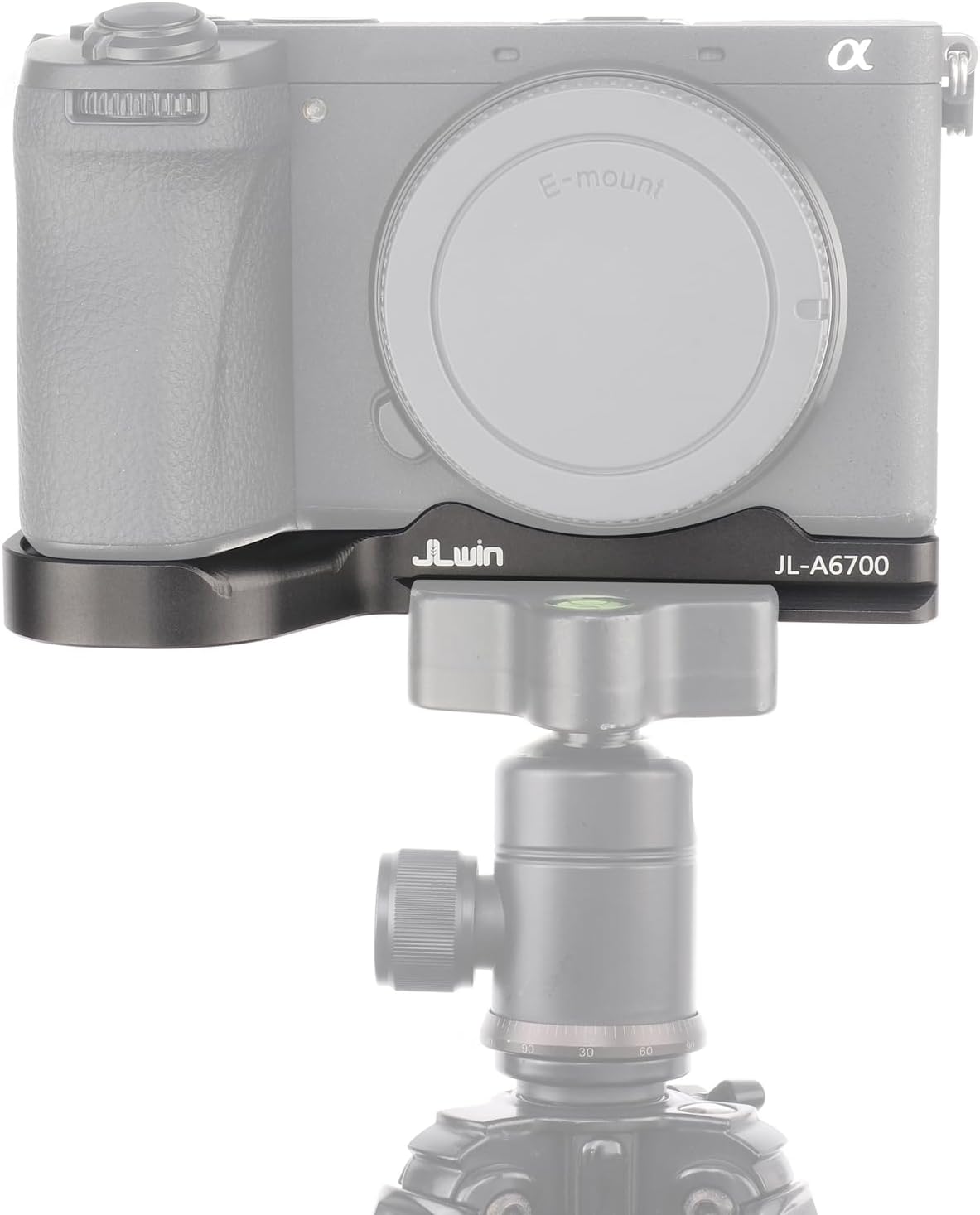 FocusFoto A6700 ILCE-6700 Quick Release Baseplate QR Plate Mount for Sony Alpha Mirrorless Camera, Compatible