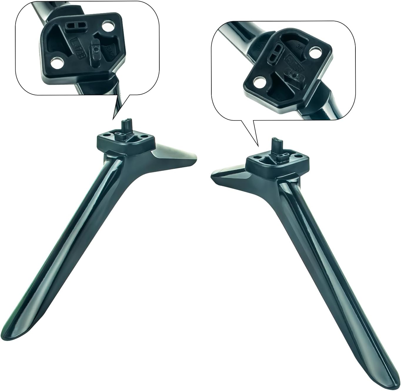 ALLIMITY 58R6E3 Replaced TV Stand Legs Fit for HISENSE TV with Screws and Instruction