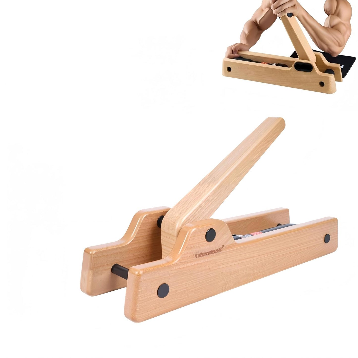 Workout Armwrestling Training Equipment Forearm Strength Trainer Strength Training Equipment Arm Trainer Wholesale Wrist Strengthener with Adjustable Hydraulic Resistance (Levels 1-12)
