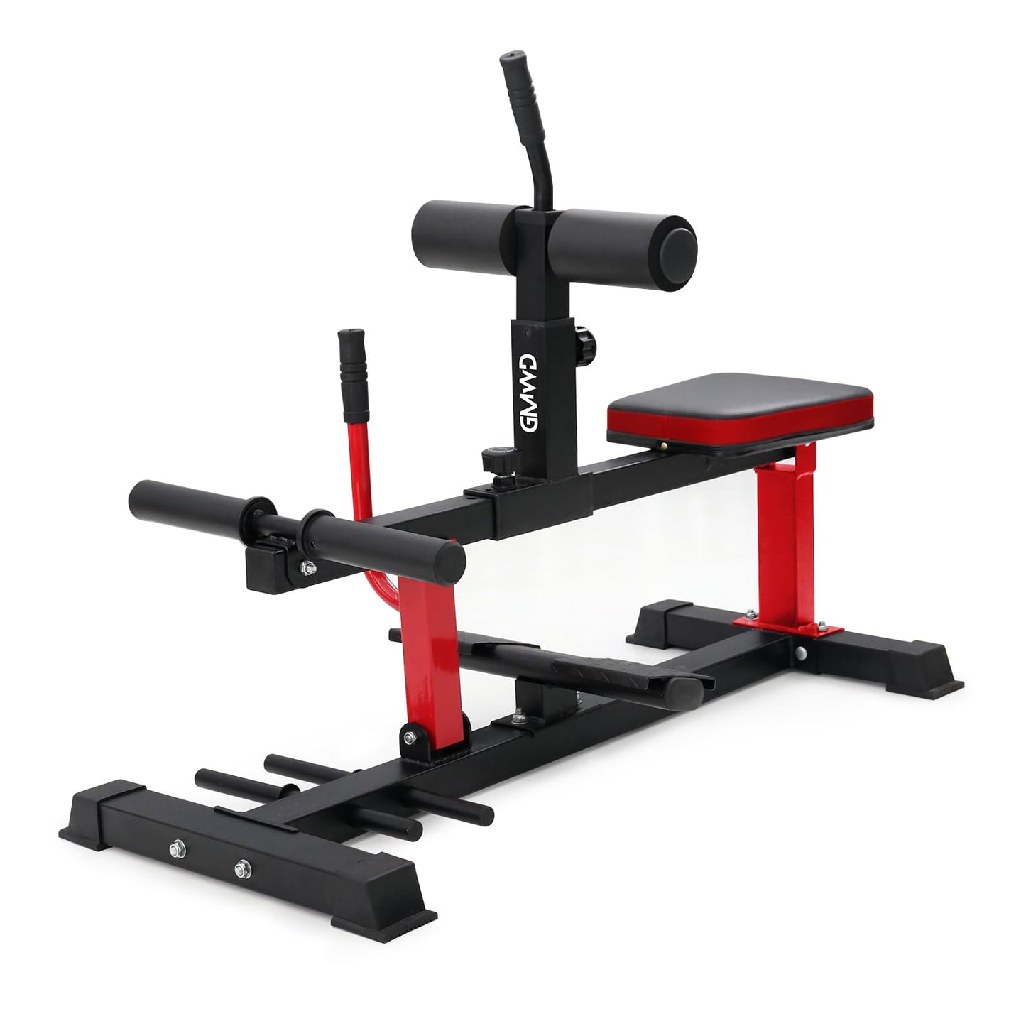 GMWD Adjustable Seated Calf Raise Machine with Band Pegs for Leg Training and Exercise - Home Gym Equipment