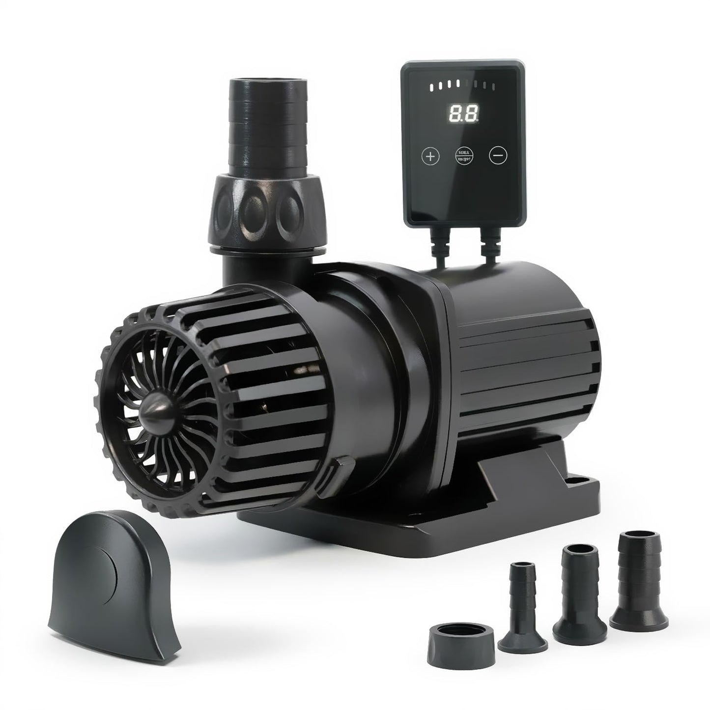 Aqua Dream 3170 GPH Intelligent ECO Amphibious Water Pump - Sine Wave Technology with Controller for Hydroponics & Aquariums, 88W - 1 Pc
