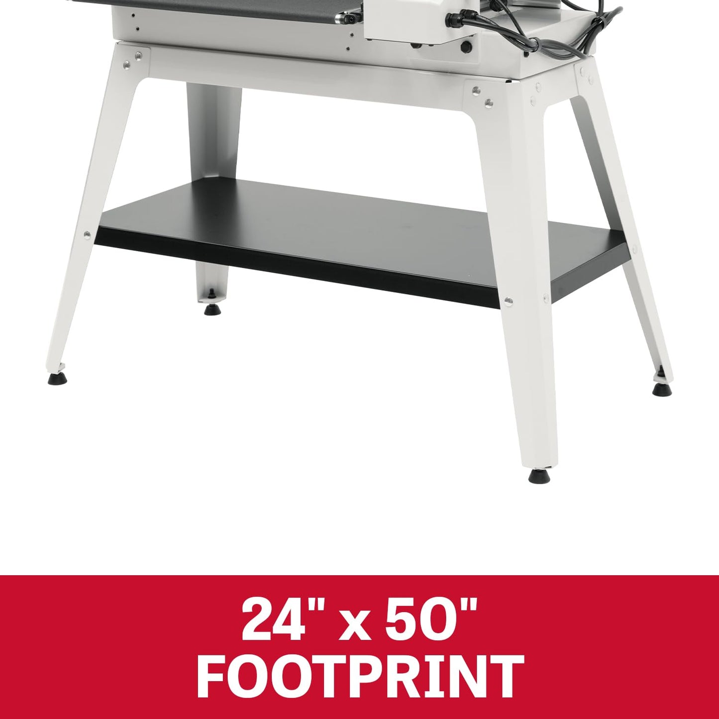 JET 25-Inch Drum Sander, Open Stand, 1-3/4 HP, 115V 1Ph (JWDS-2550)