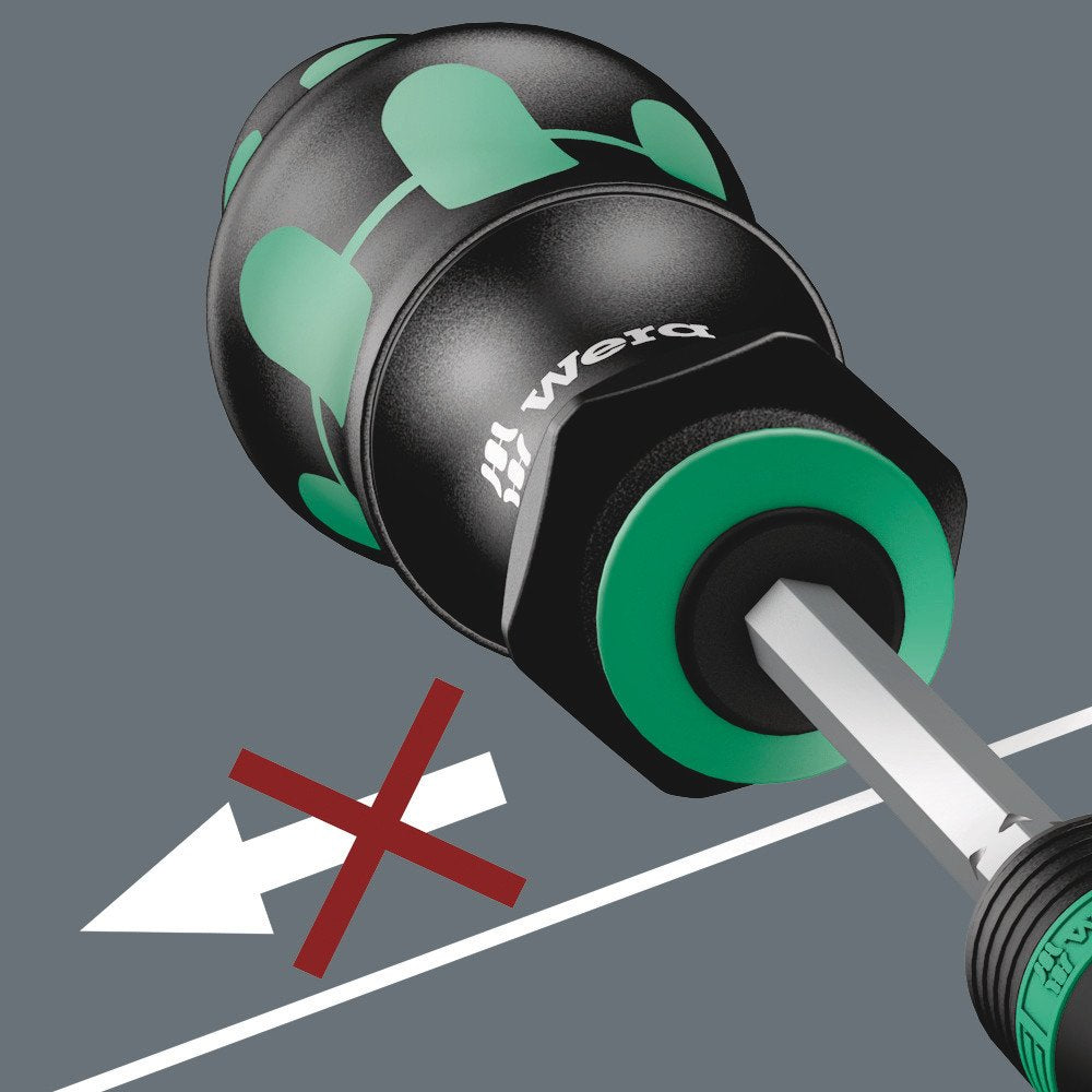 Wera KK 26 7-In-1 Bitholding Screwdriver - Removable Bayonet Blade for Versatile Use
