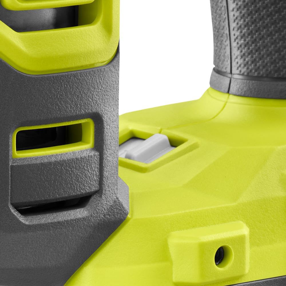 RYOBI ONE+ 18-Gauge Cordless AirStrike Narrow Crown Stapler P361 Green Bare Tool (Renewed)