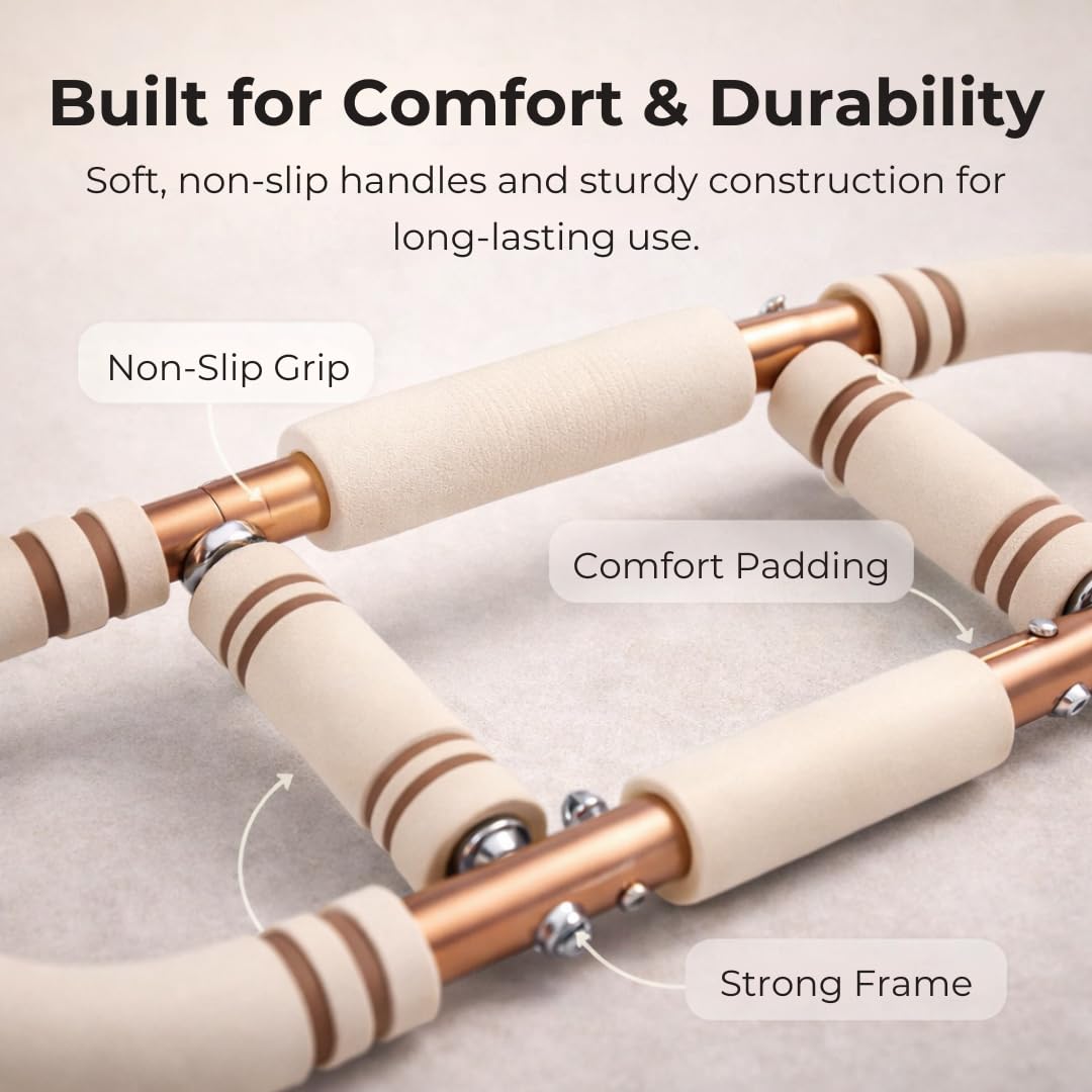 Adjustable Arm Twister 10-30lbs – Chest Expander for Ladies Home Workout – Upper Body Strength Trainer for Arms & Chest – Portable Fitness Equipment for Women