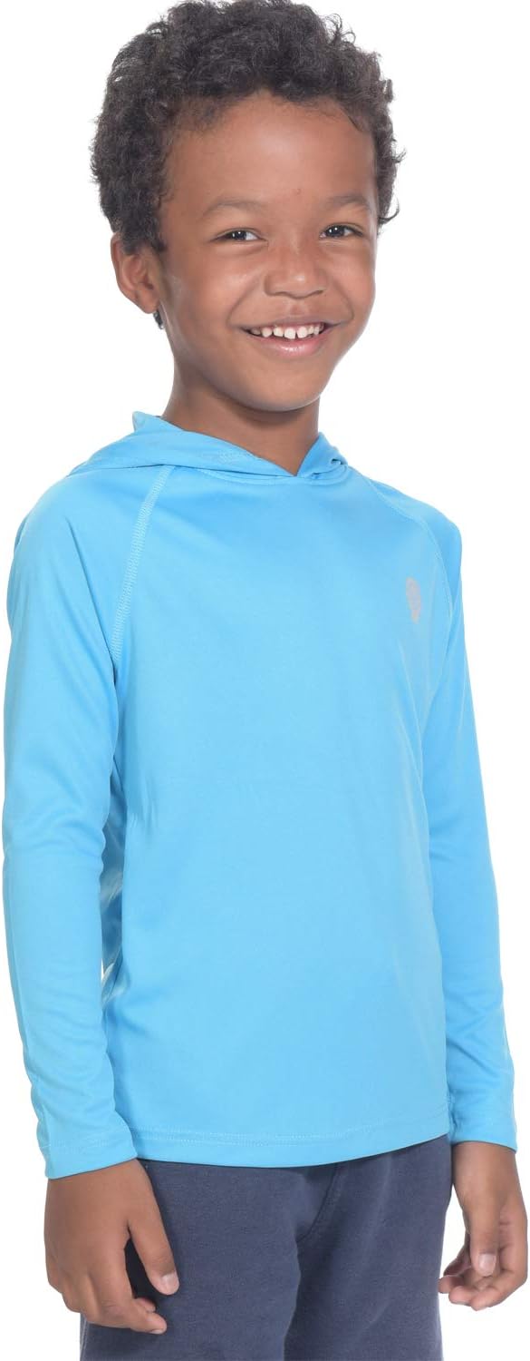 Hoodies for Boys Outdoor Recreation Shirts - Youth Athletic Tops Sun Protection UPF 50+
