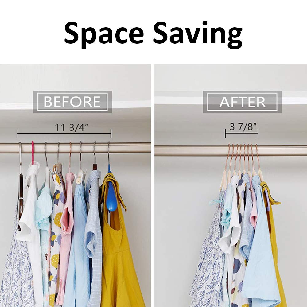 VECELO Premium Velvet Clothes Hangers Suit Heavy Duty (100 Pack)-Non Slip & Space-Saving with 12 Finger Clips & 2Tie Rack Excellent for Men and Women,Light Beige