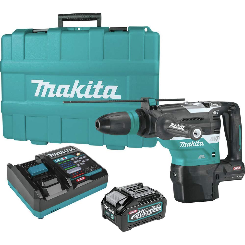 40V MAX XGT BRUSHLESS Cordless 1-9/16 in. AVT Rotary Hammer KIT, AFT, AWS Capable 4.0AH
